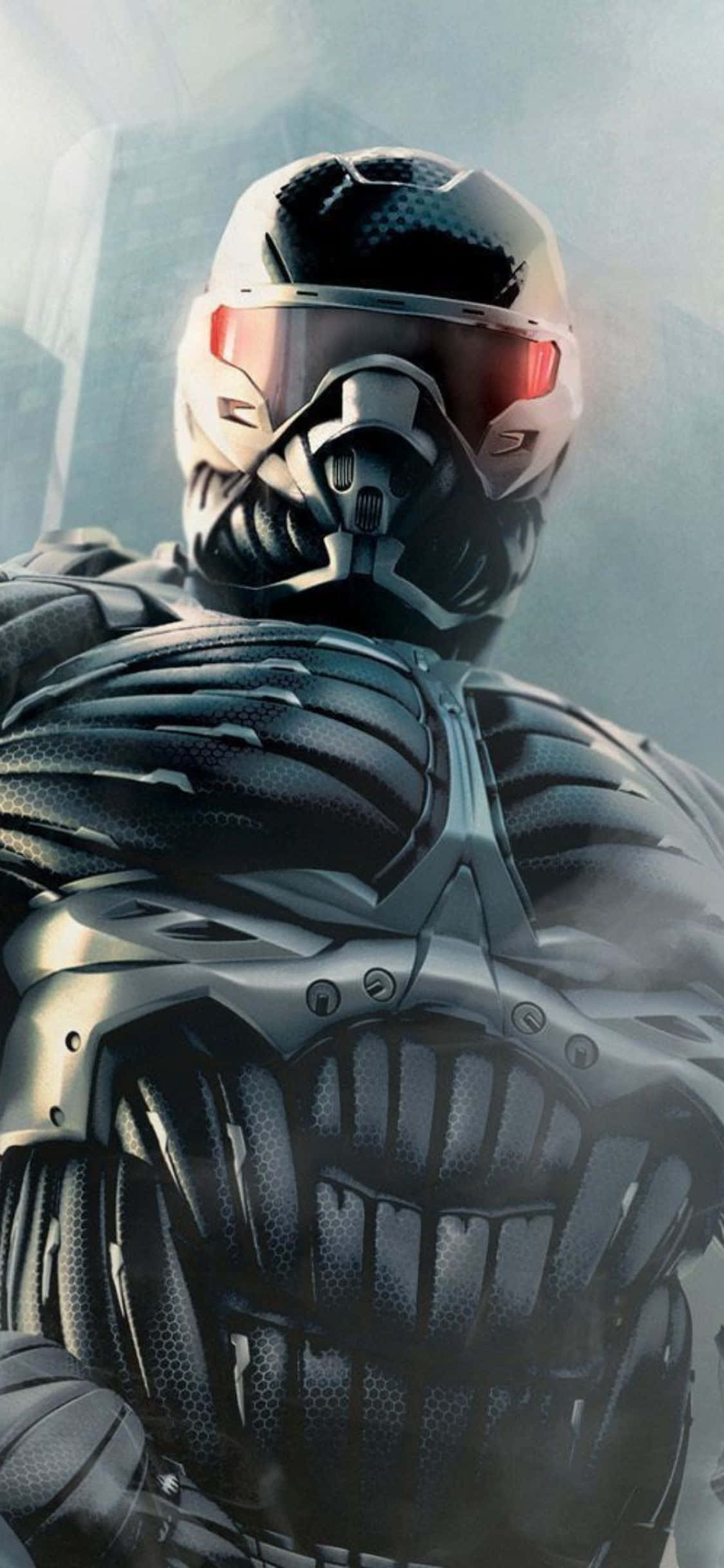 用《Crysis 3》和iPhone X探索未来世界 壁紙