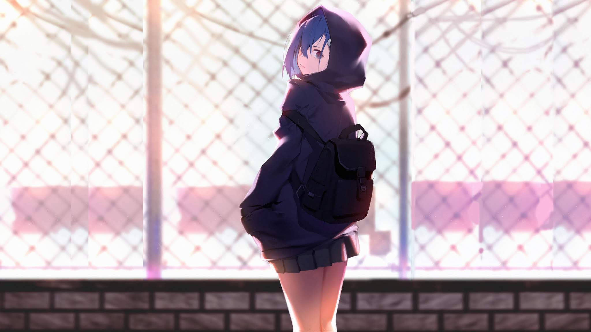 Darling In The Franxx 動漫女孩連帽外套 壁紙