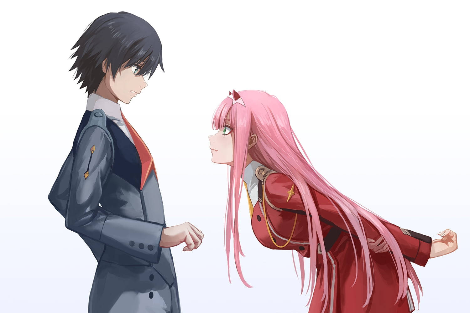 Darling In The Franxx 唯美动漫情侣 壁紙