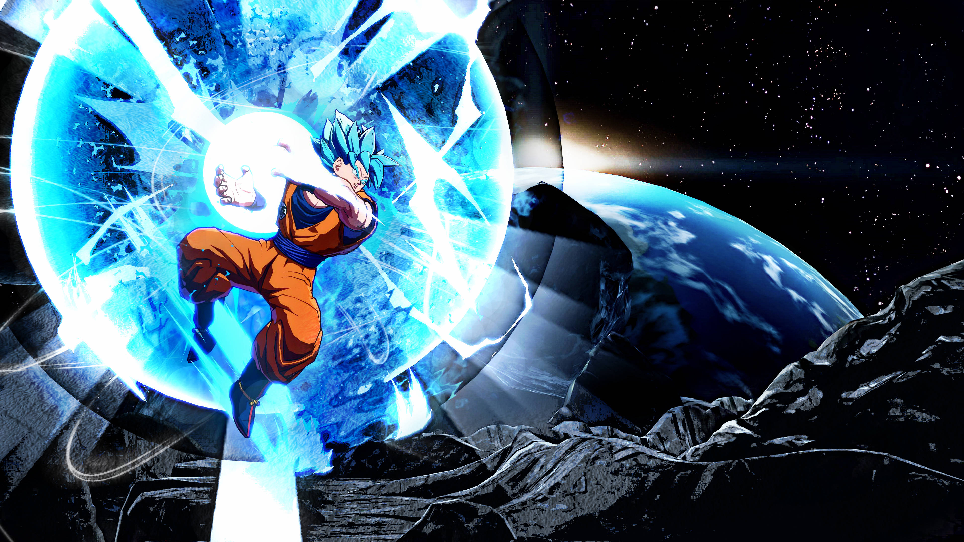 悟空龜派氣功 DBZ 4K 壁紙