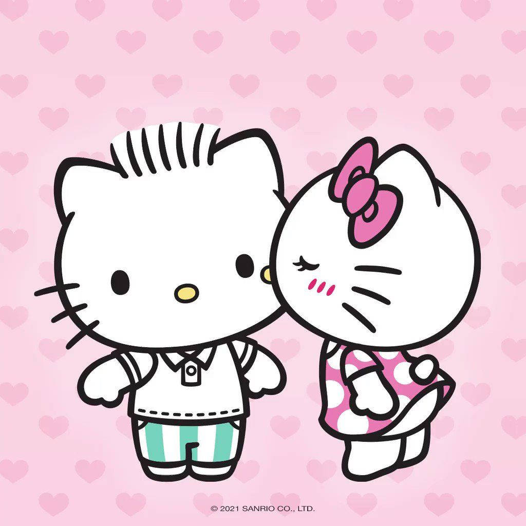 Dear Daniel 與 Hello Kitty 頭像 壁紙