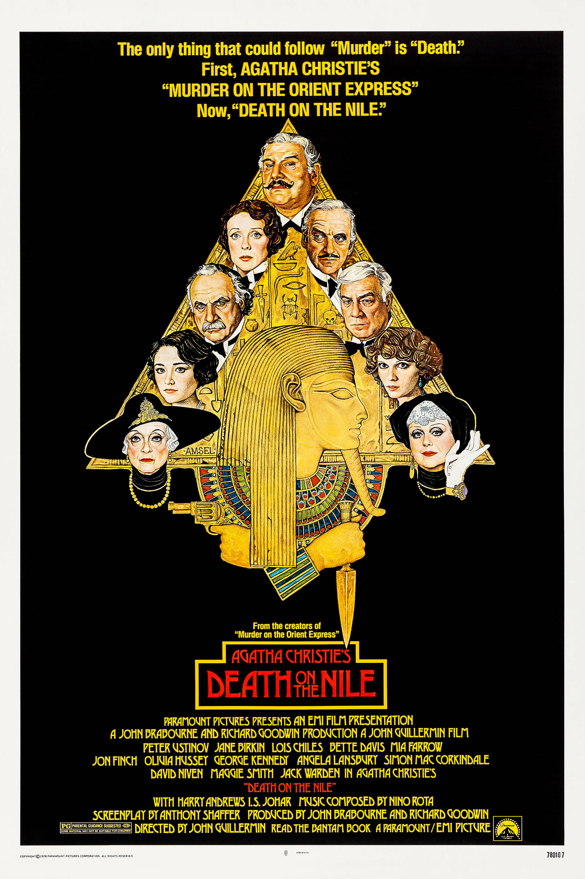 《Death Of The Nile》海报 David Niven 壁紙