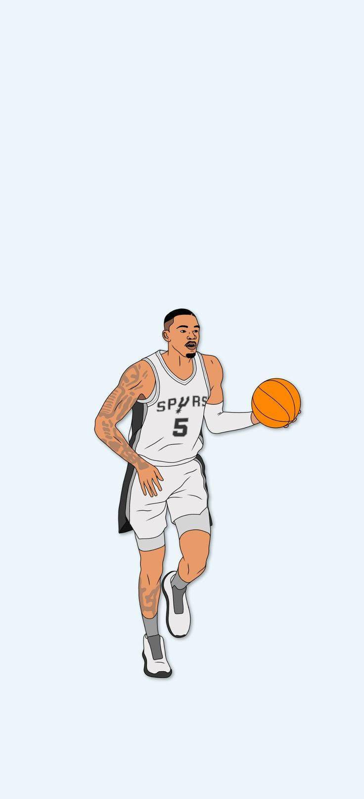 Dejounte Murray 向量藝術 壁紙