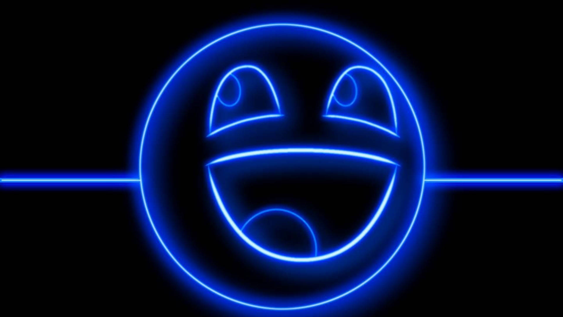 Derp Neon Smile 霓虹微笑 壁紙