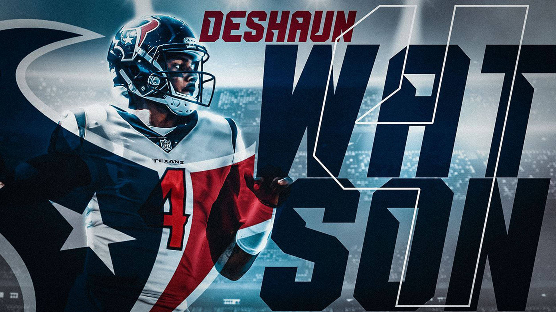 Deshaun Watson 姓名藝術 壁紙