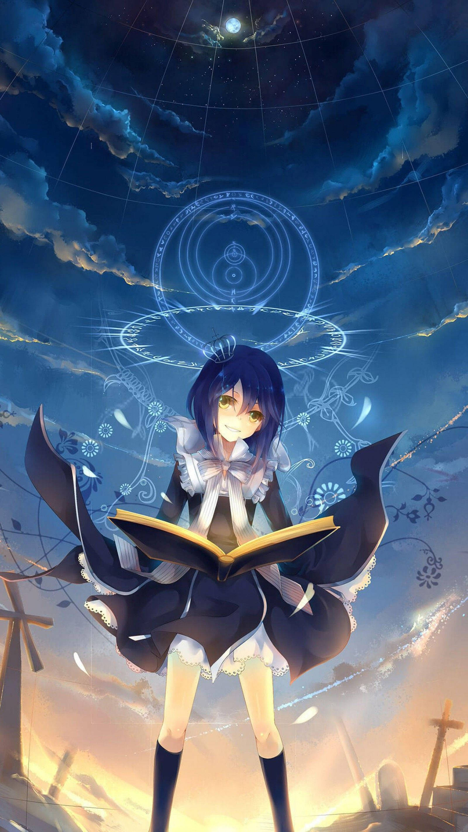 Dhiea Seville 魔法書絕美頭像桌布 壁紙