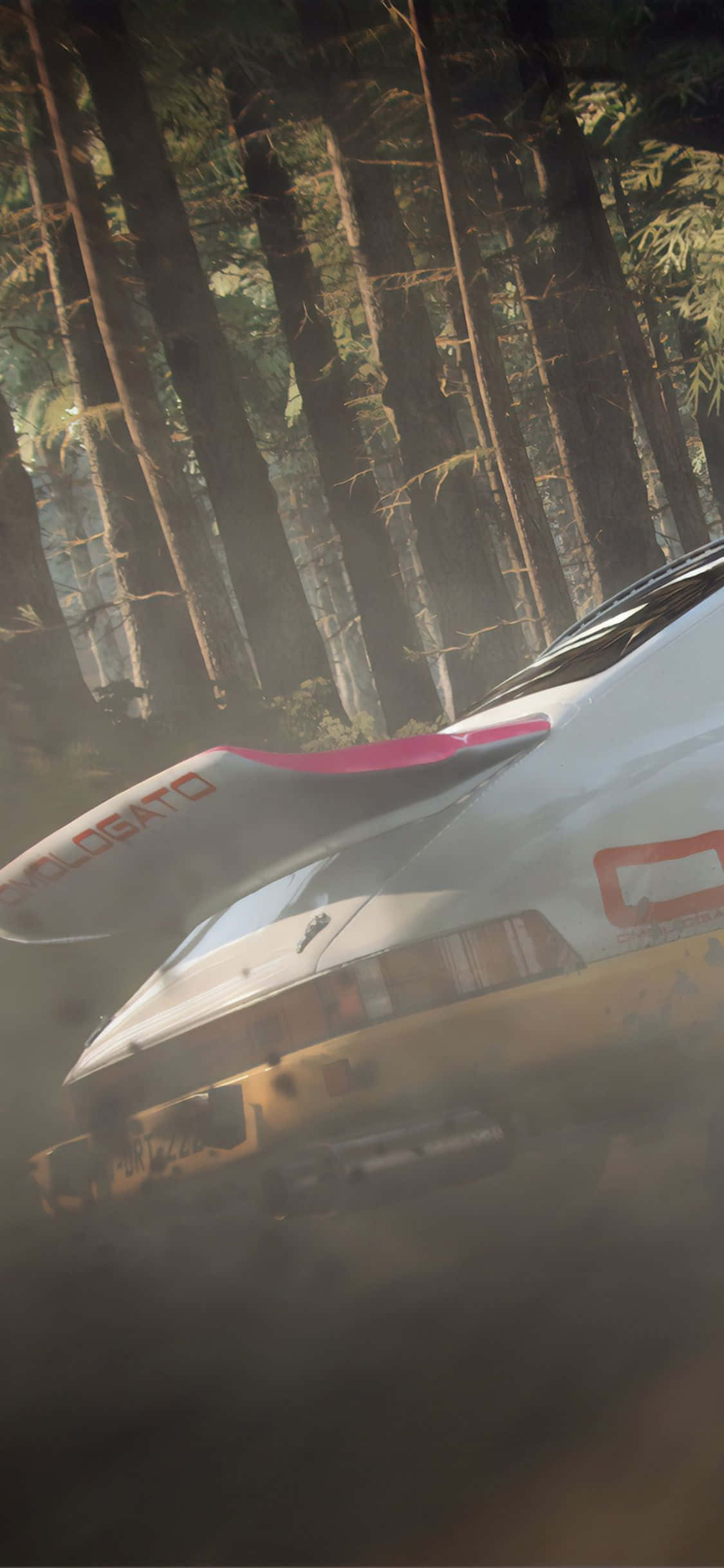 以 Dirt Rally 壁畫風格展示你的 iPhone Xs 壁紙