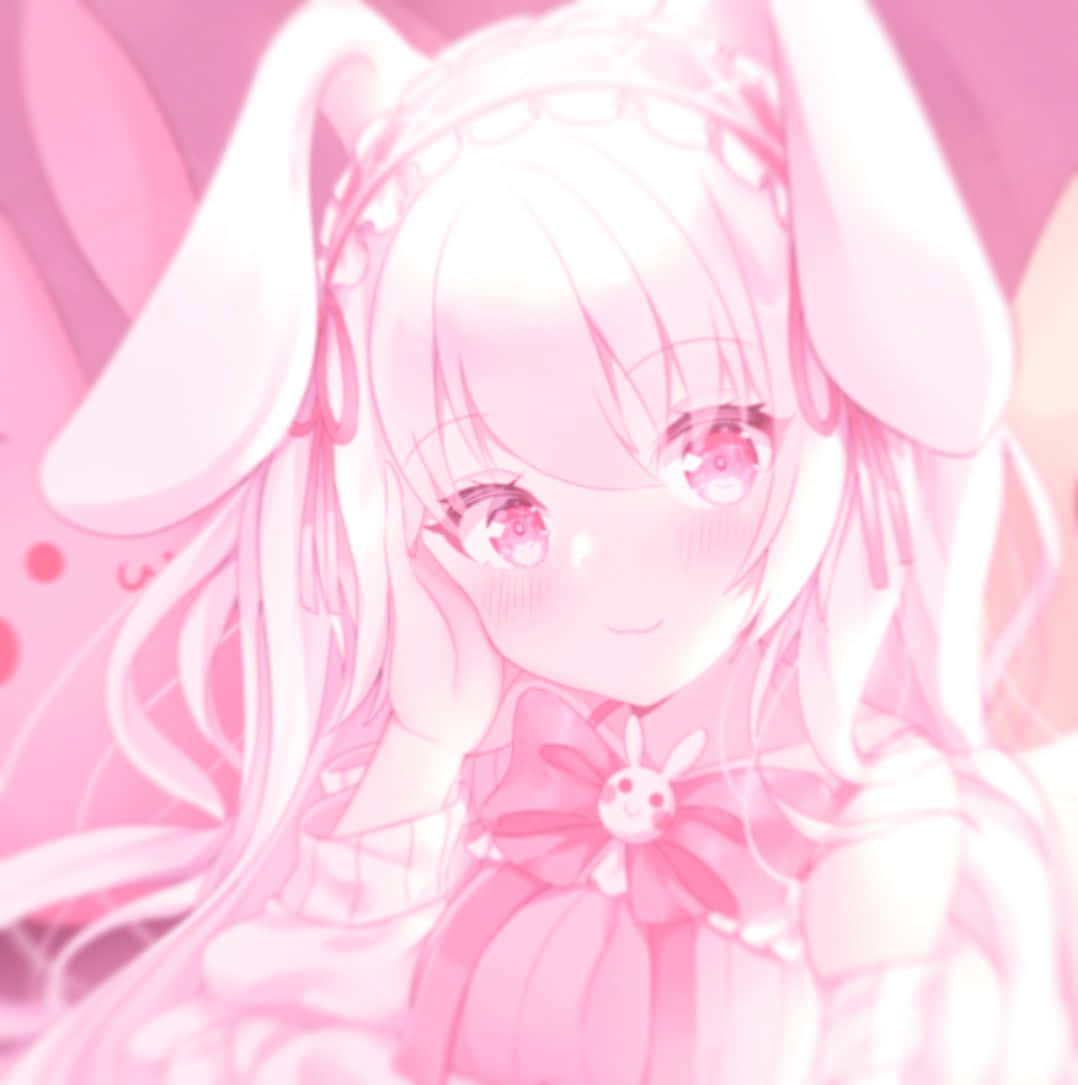 Discord 动漫头像 粉色美学 壁紙