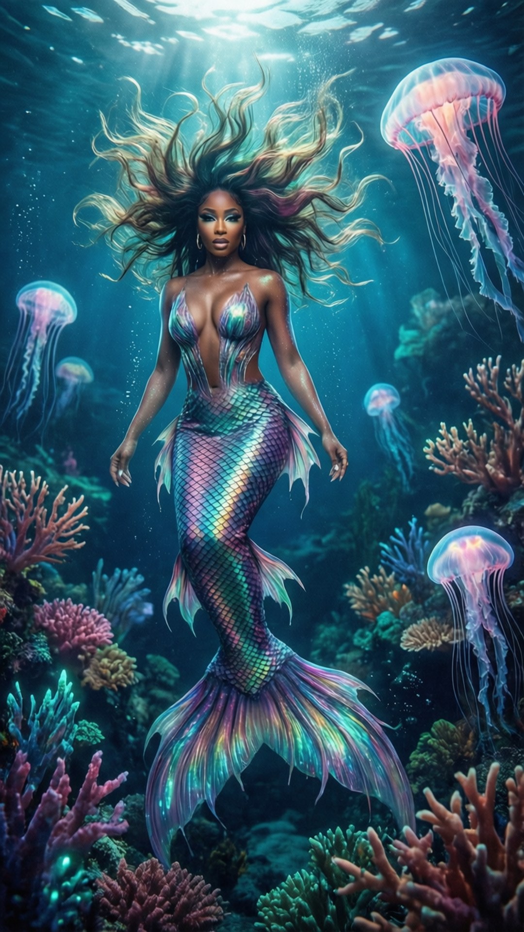 夢幻美人魚Doja 壁紙