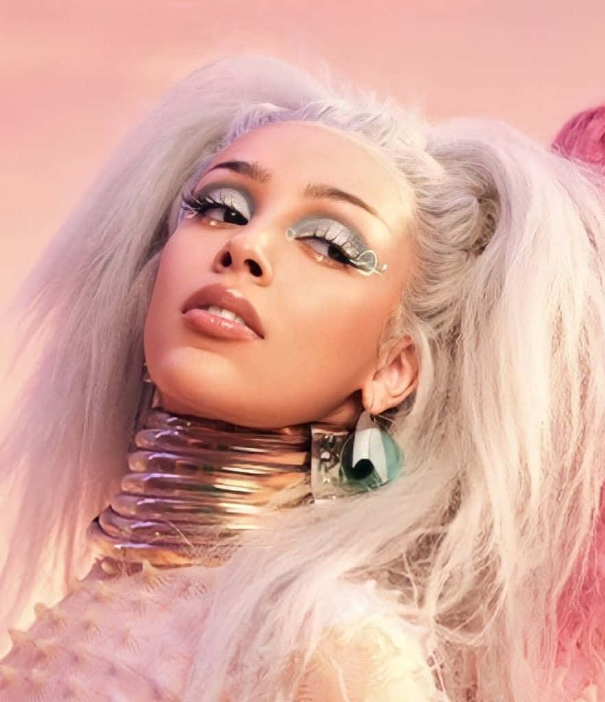 Doja Cat 以獨特風格登上舞台 壁紙