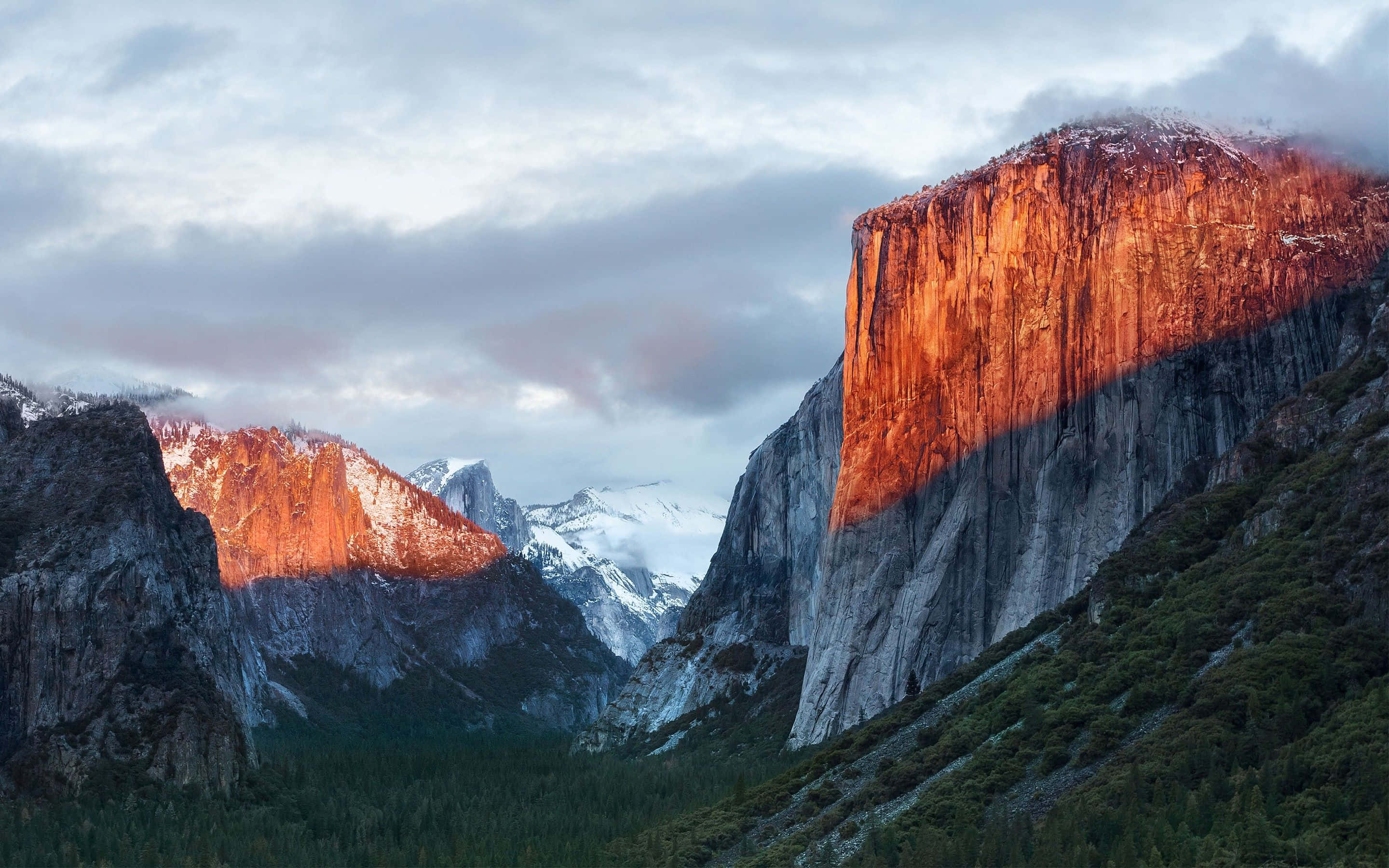 El Capitan 悬崖 MacBook 默认壁纸 壁紙