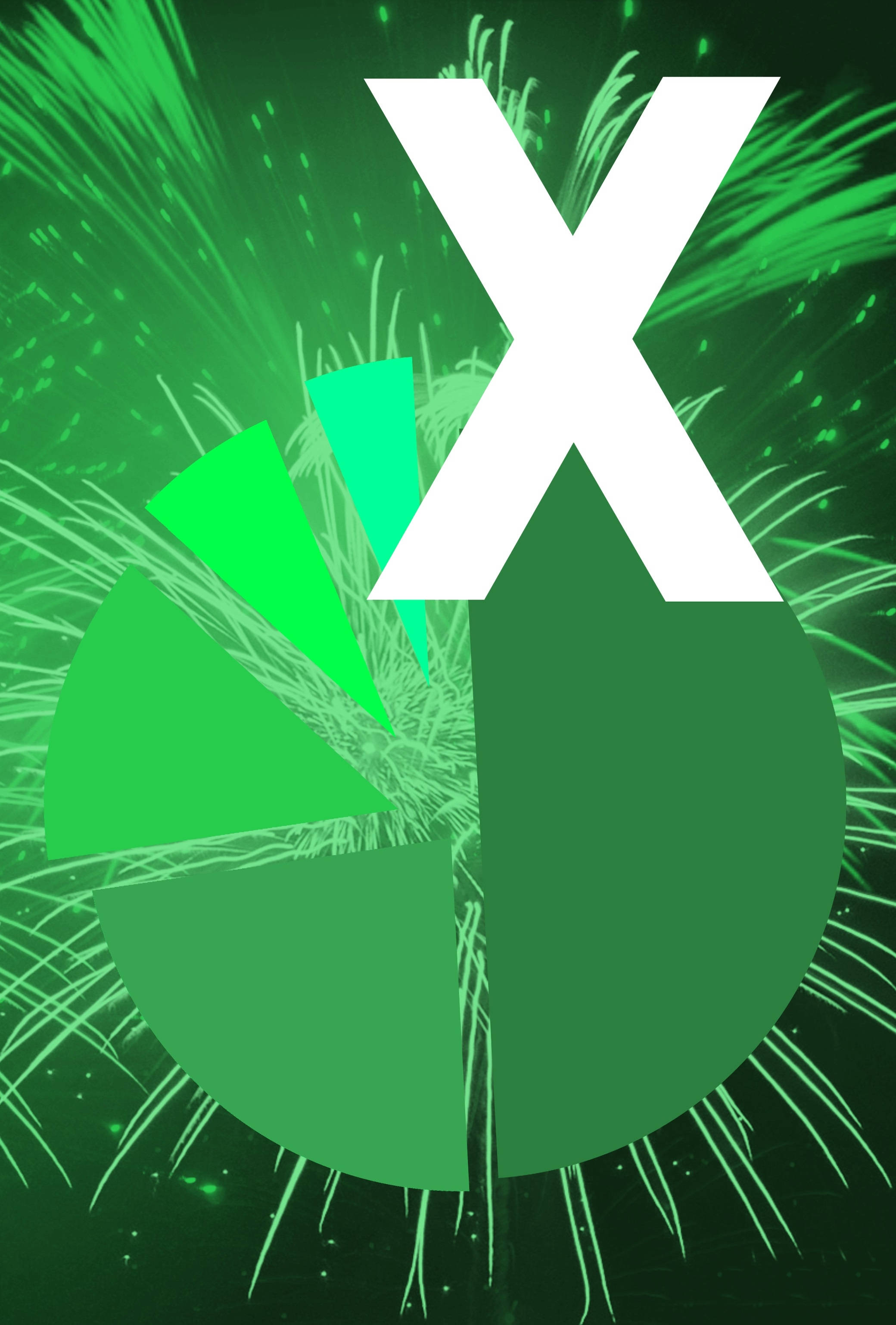 Excel 微软 X 标志 壁紙