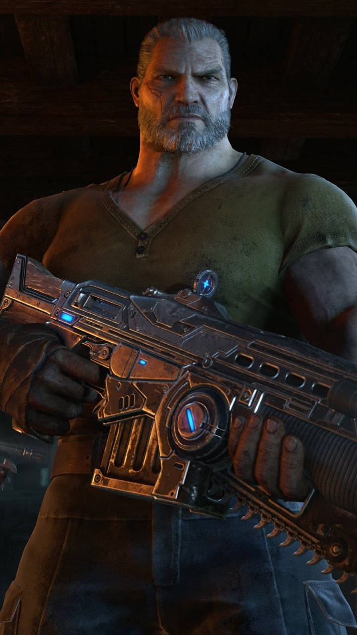Fenix 持枪 Gears 5 手机 壁紙