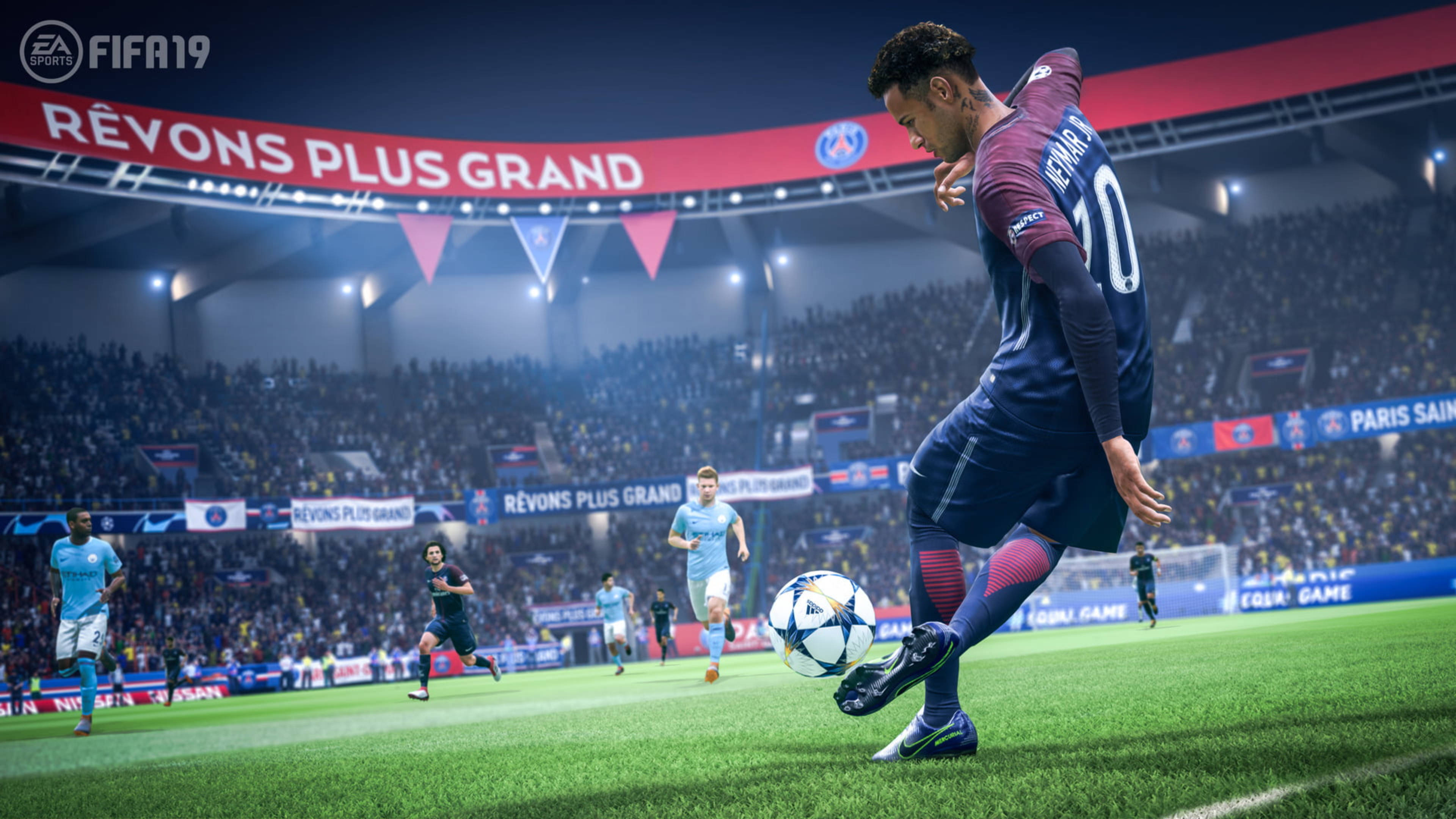 FIFA 19 足球球员内马尔 4K 壁紙