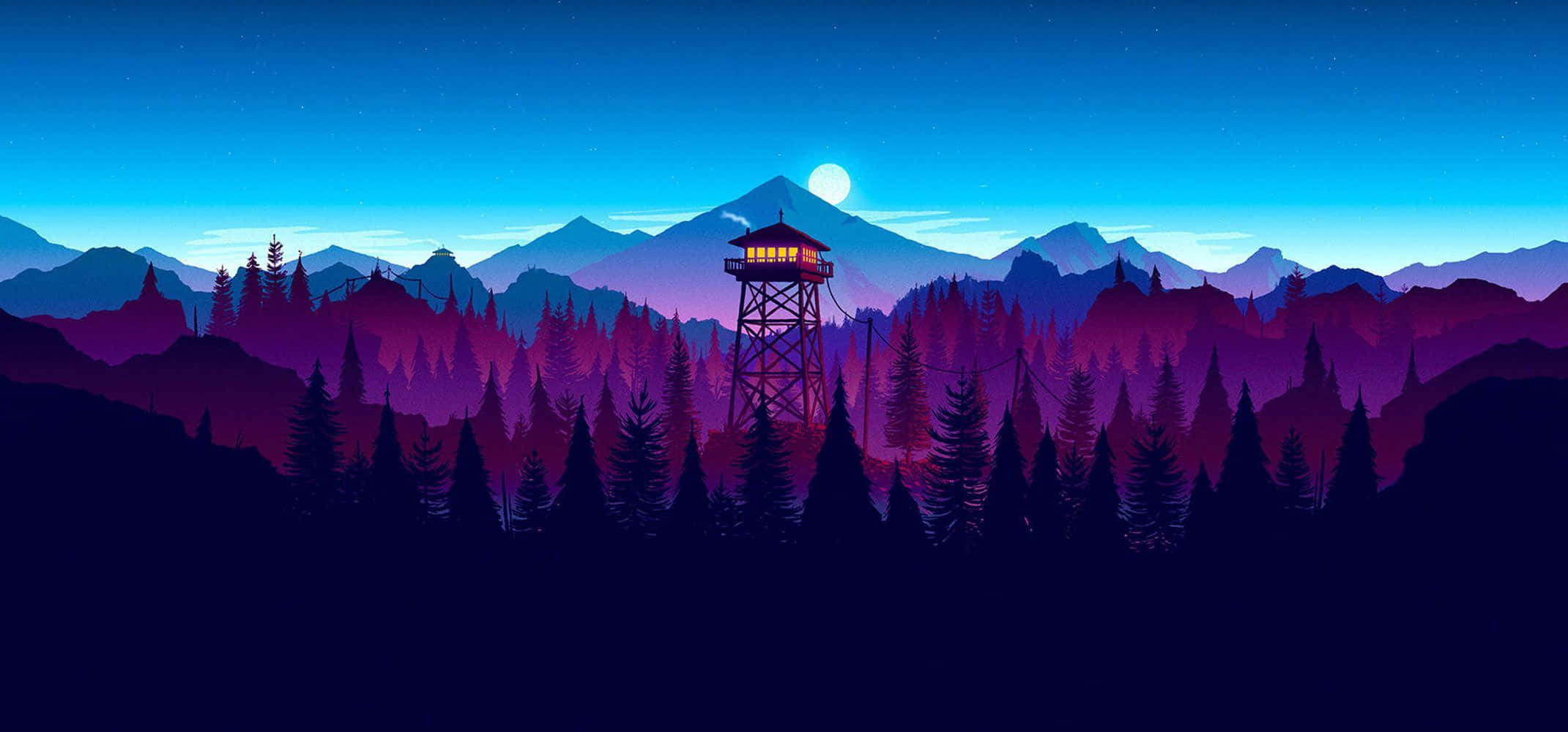 Firewatch 山景最佳螢幕桌布 壁紙