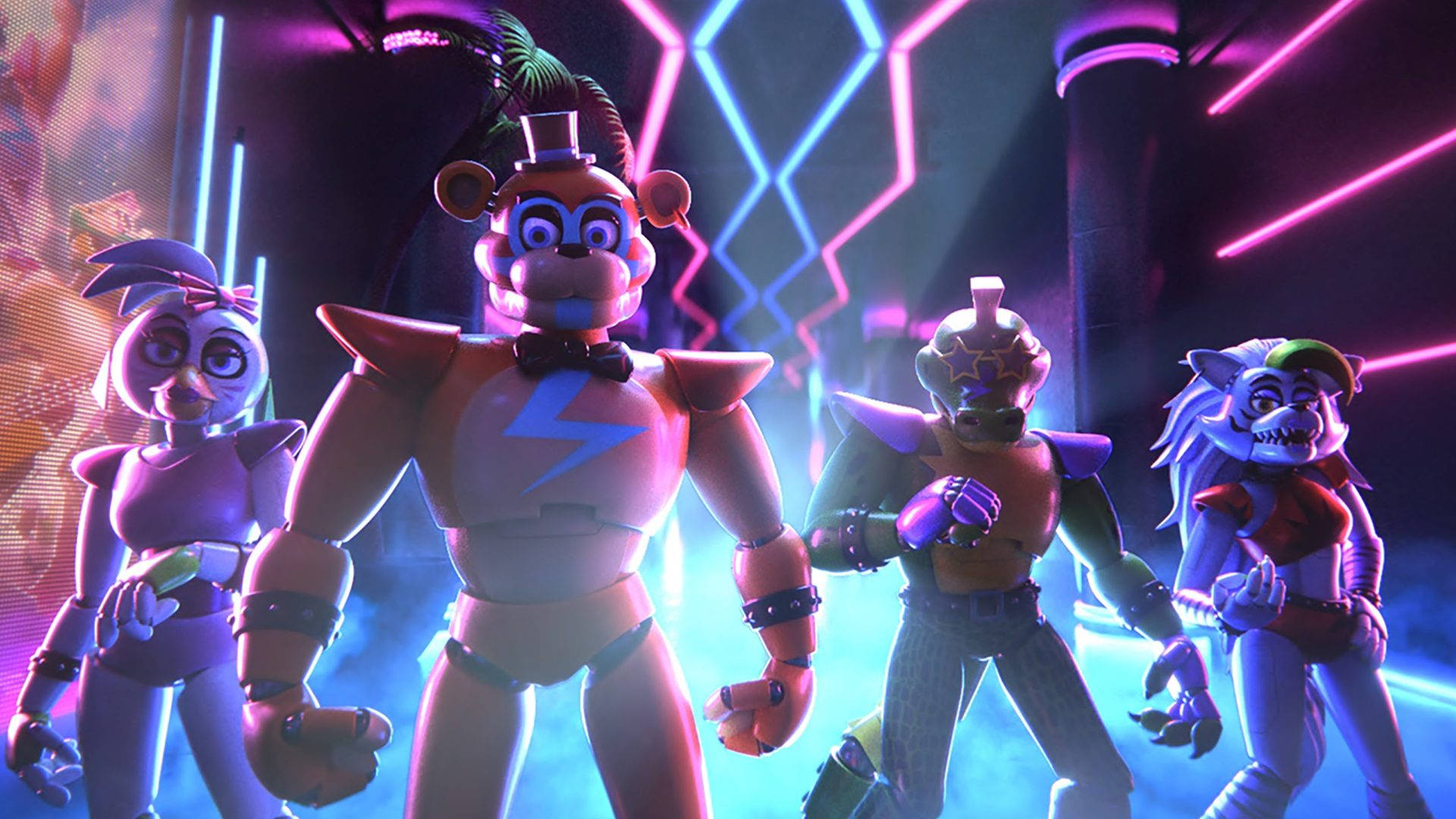Five Nights At Freddy's 安全漏洞小隊 壁紙