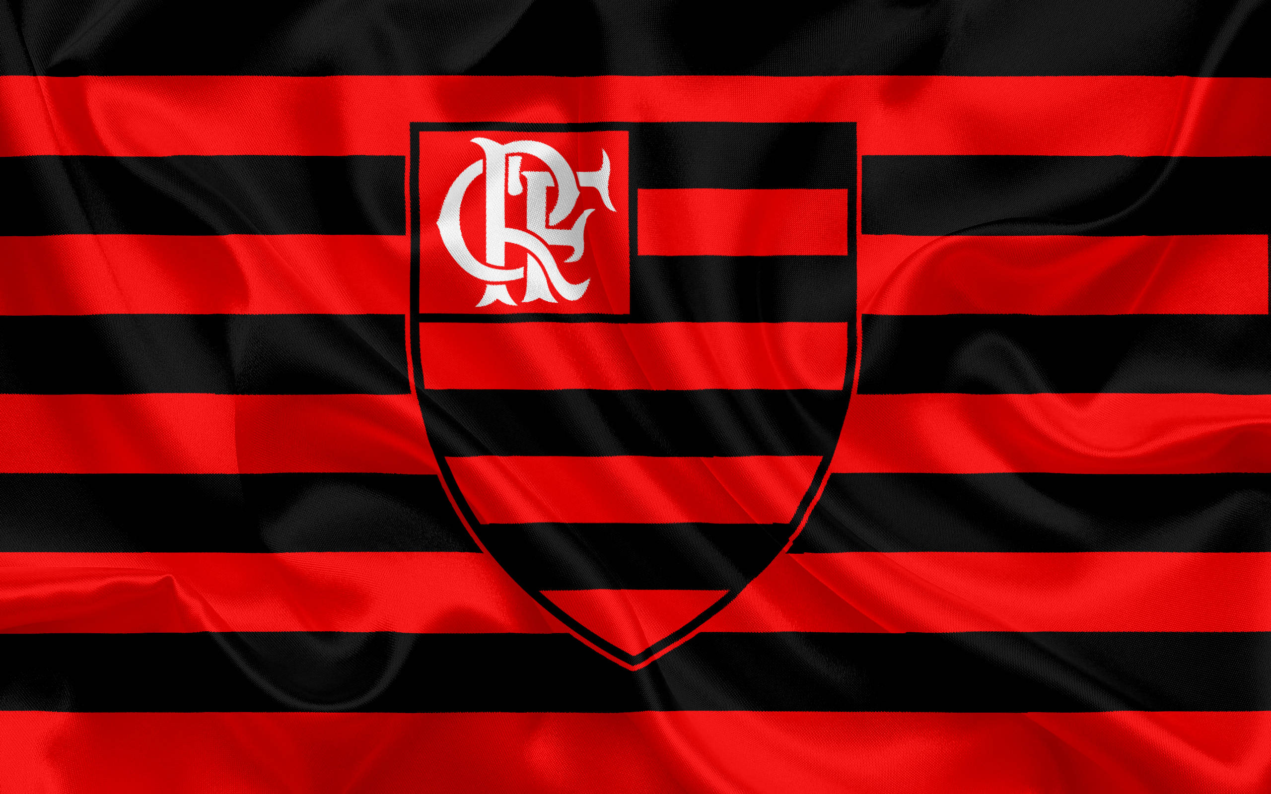 Flamengo FC 標誌橫條紋 壁紙