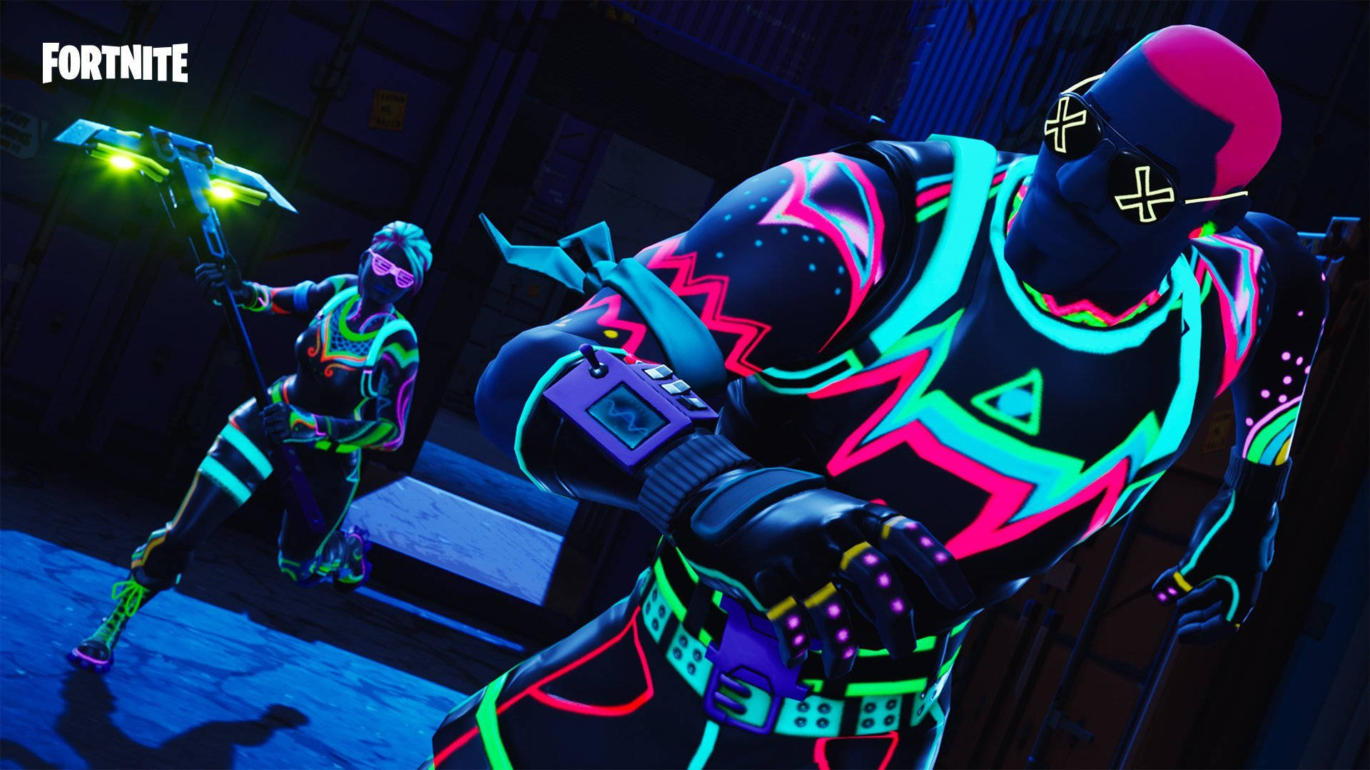 Fortnite 最佳霓虹場景 壁紙