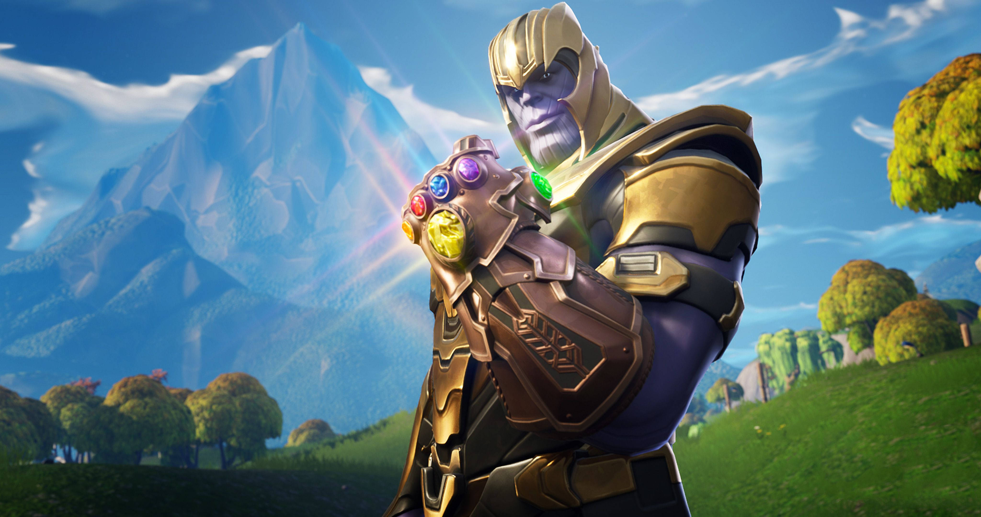 Fortnite 手套薩諾斯 HD 壁紙