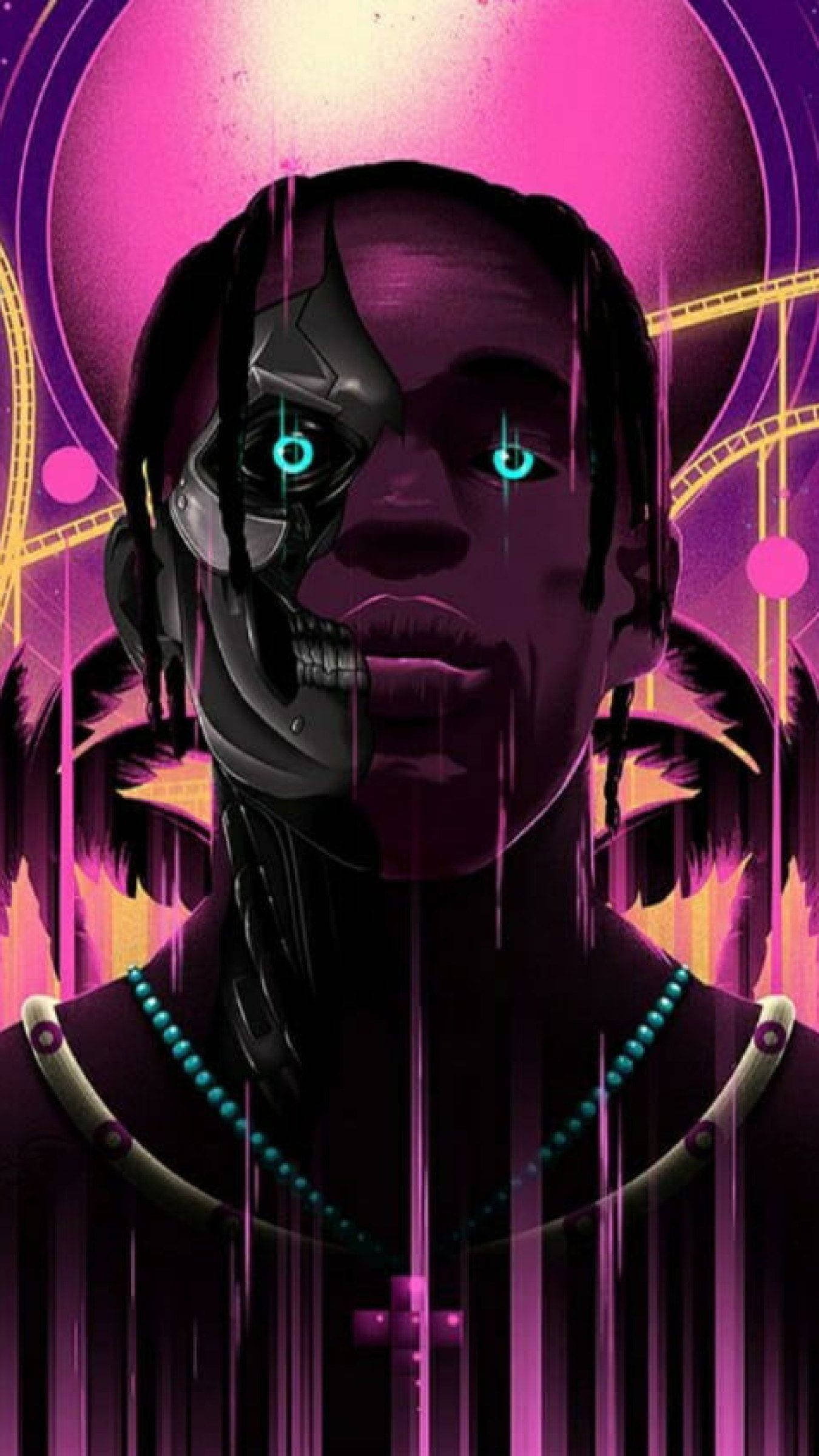 Fortnite PFP Travis Scott 天文套裝造型 壁紙