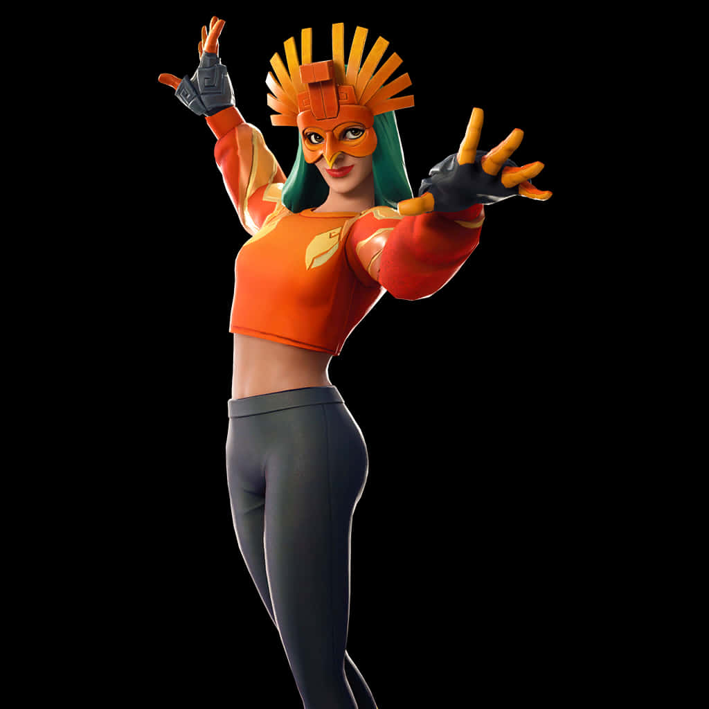 Fortnite 太阳鸟皮膚姿勢 壁紙