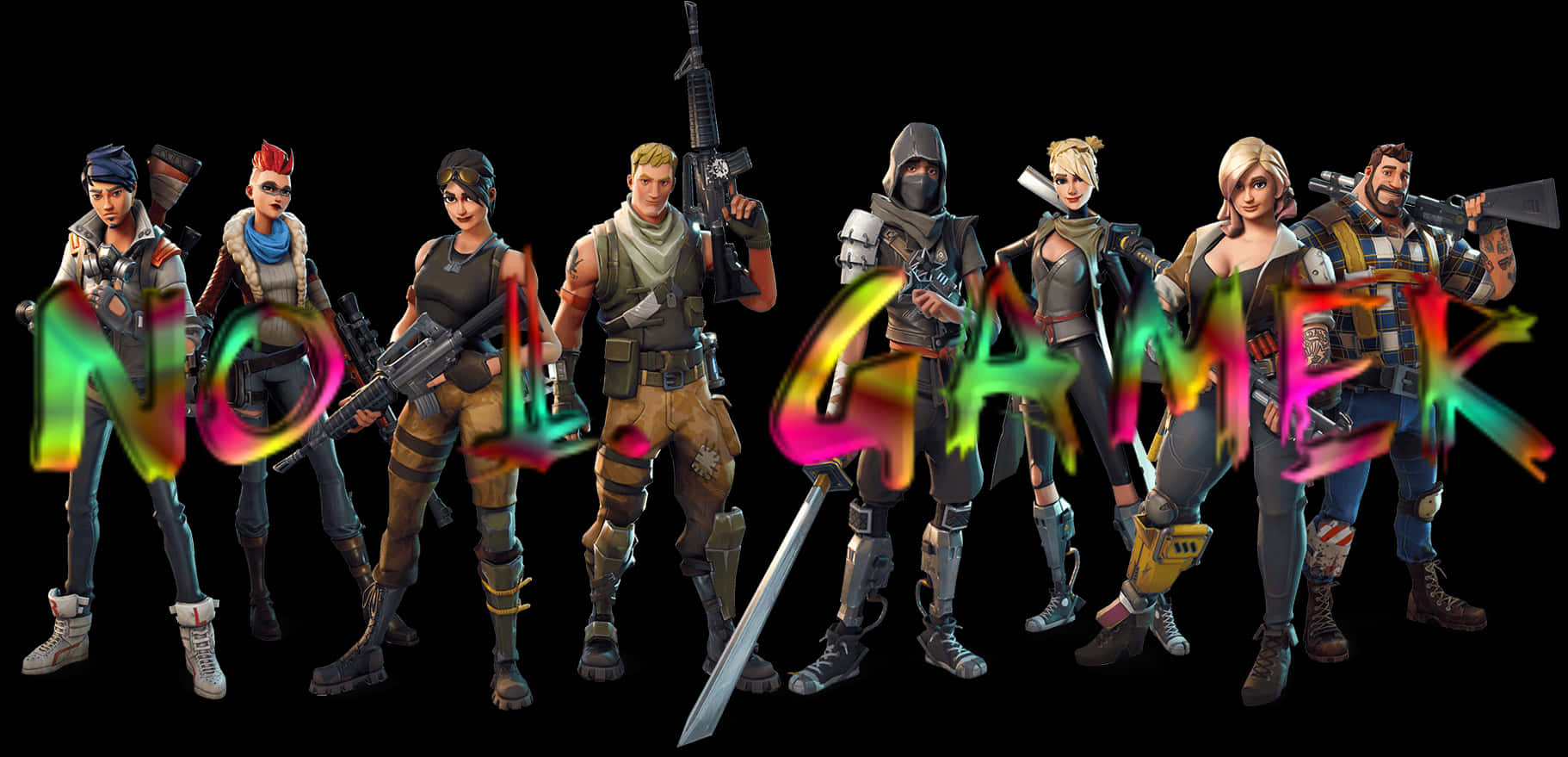 Fortnite角色非玩家圖案 壁紙