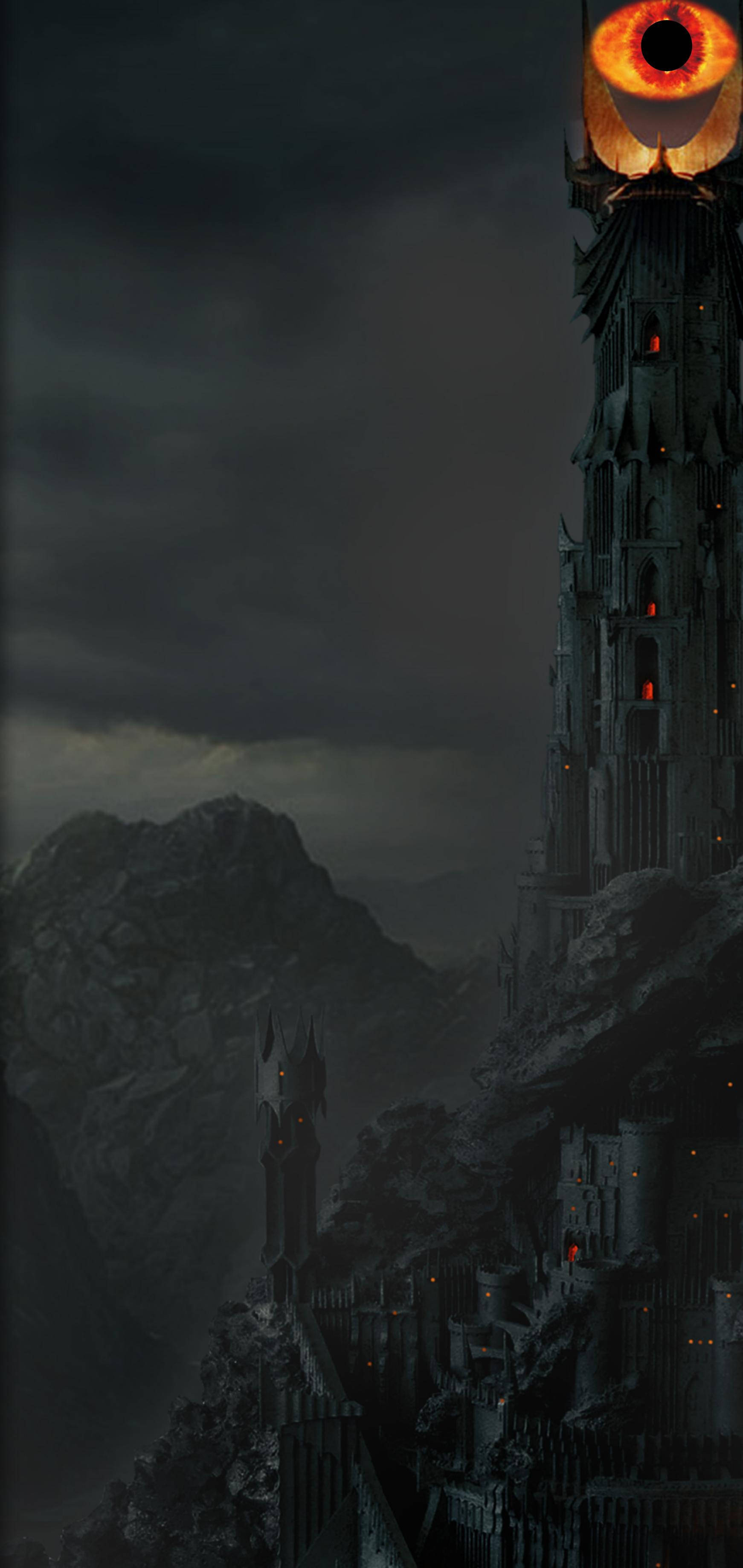 Galaxy S10 Plus Dark Castle 壁紙