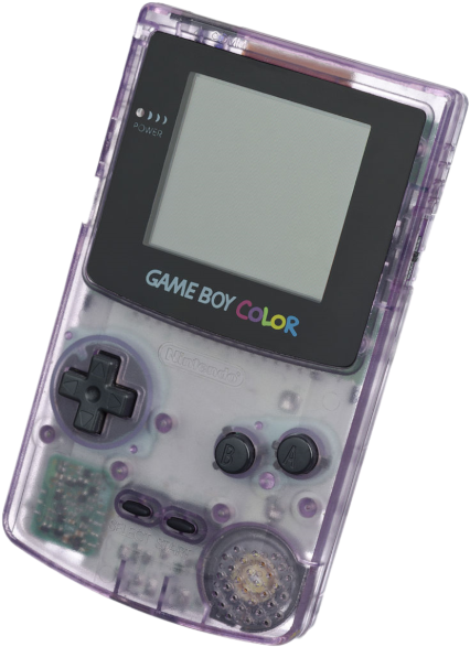 Game Boy Color 透明紫色 壁紙