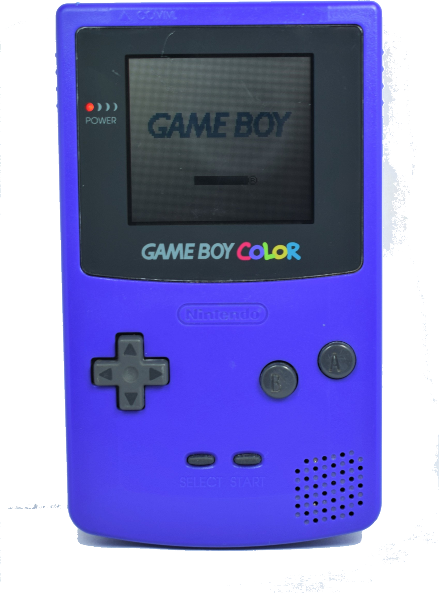 紫色Game Boy Color掌上遊戲機 壁紙