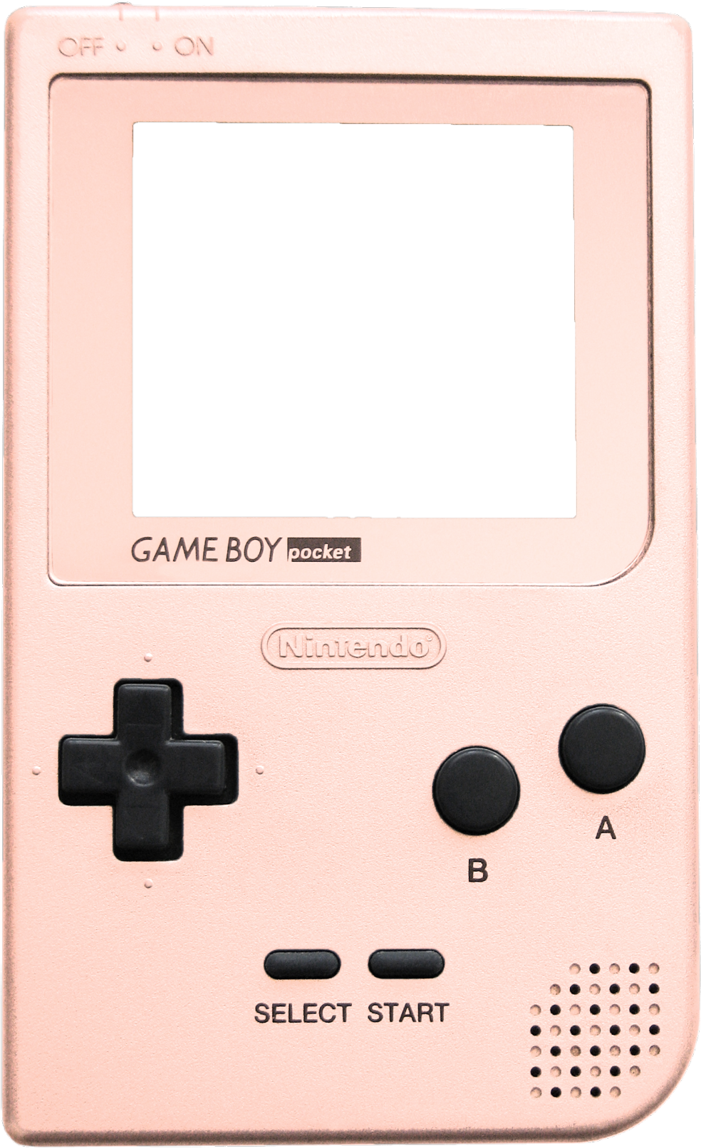 粉紅任天堂Game Boy Pocket掌機 壁紙