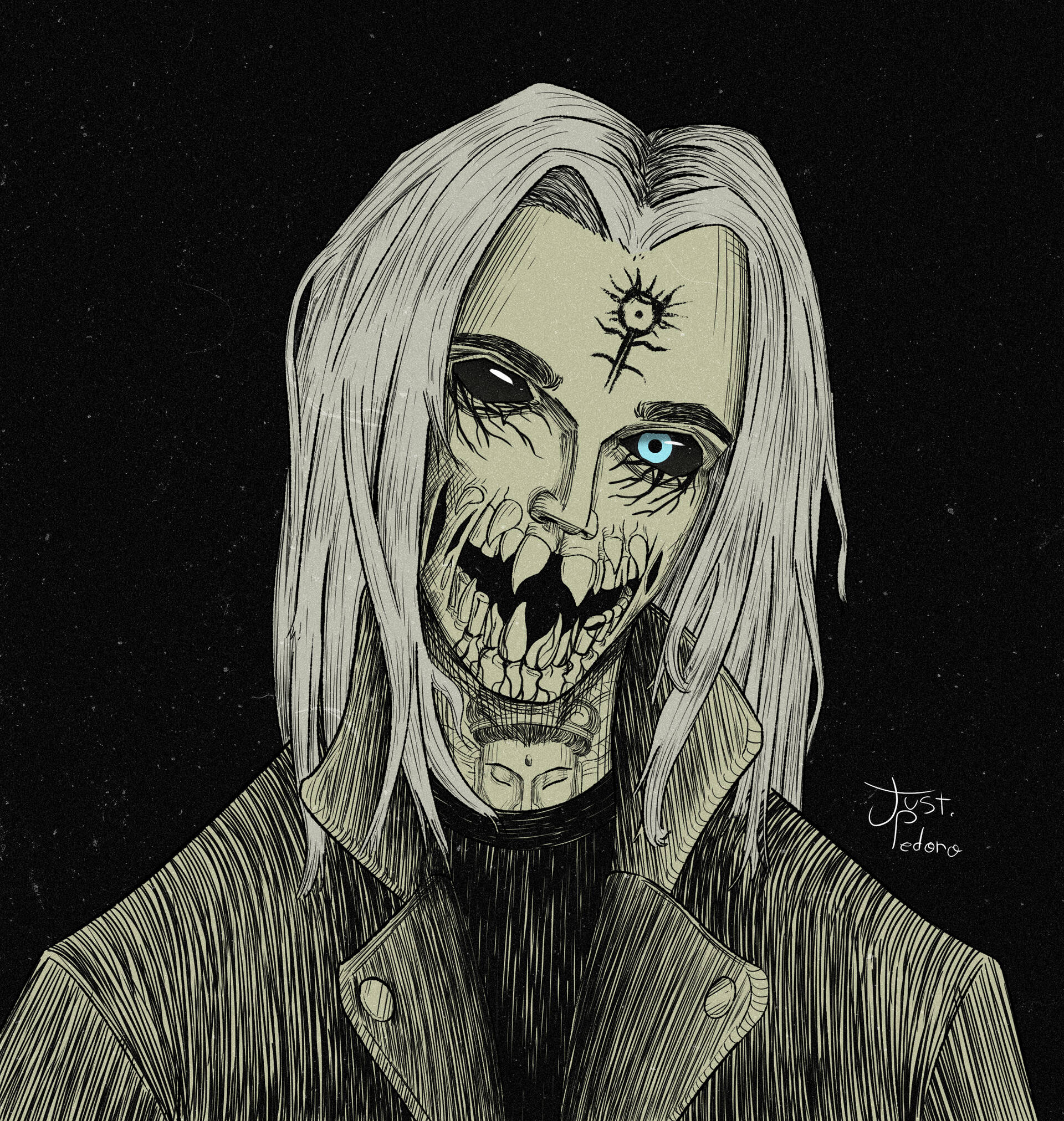 Ghostemane 怪獸牙齒 壁紙