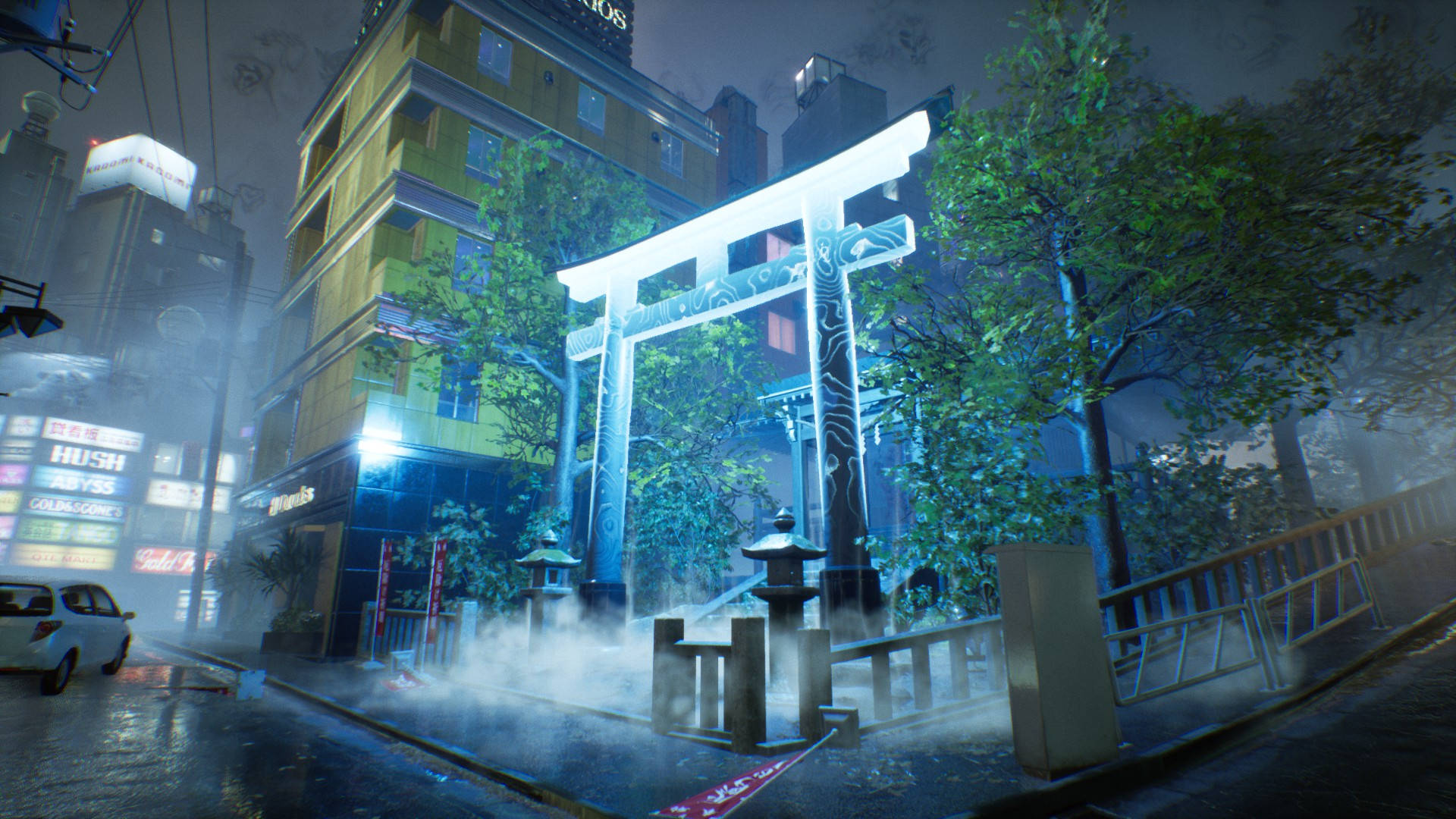 Ghostwire 東京城市鳥居 壁紙
