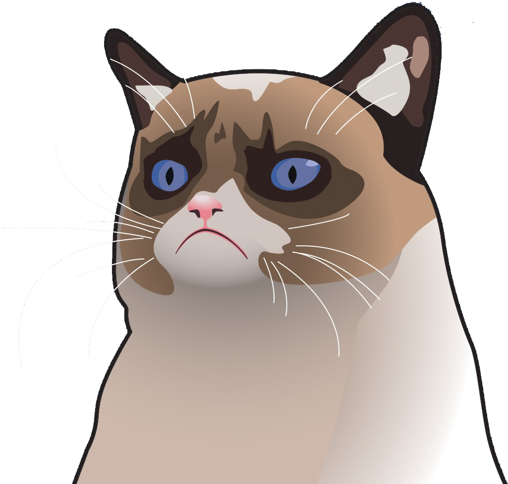 Grumpy_Cat_Cartoon_Expression.PNG 壁紙