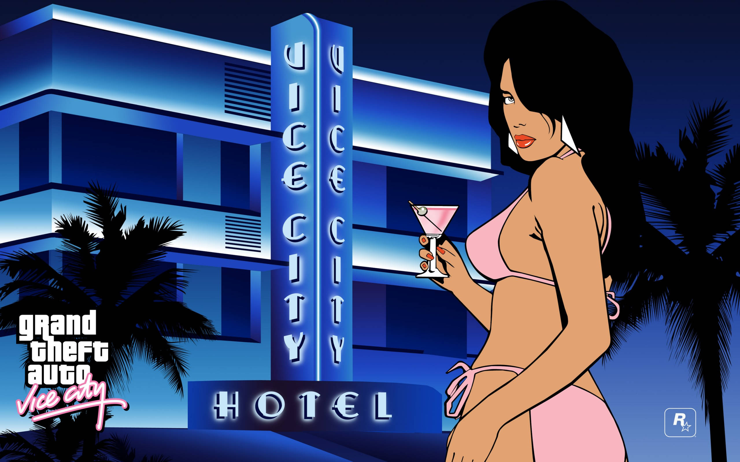 GTA 罪惡都市封面女孩Misty 壁紙