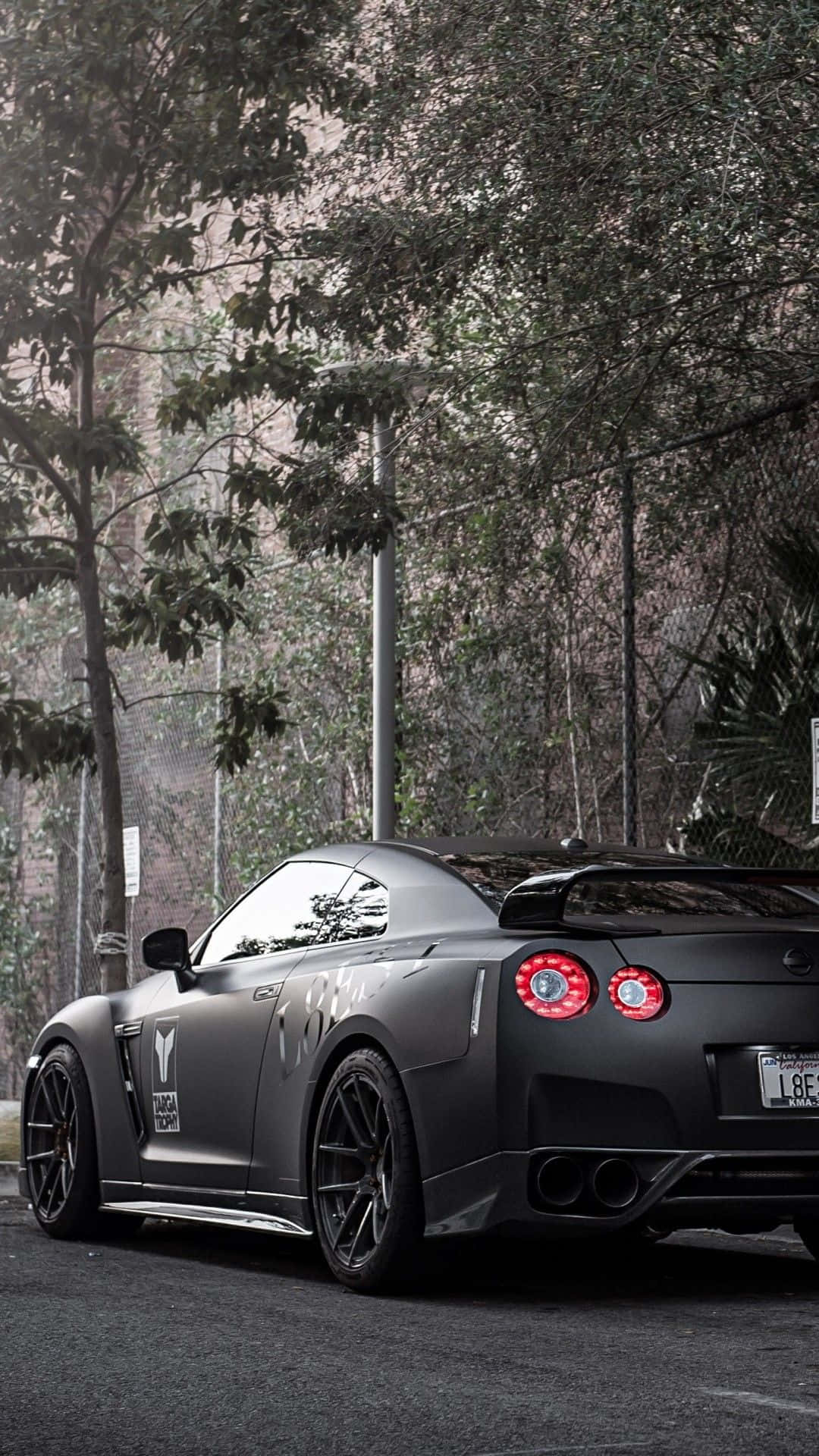 黑色GTR R35跑车 壁紙