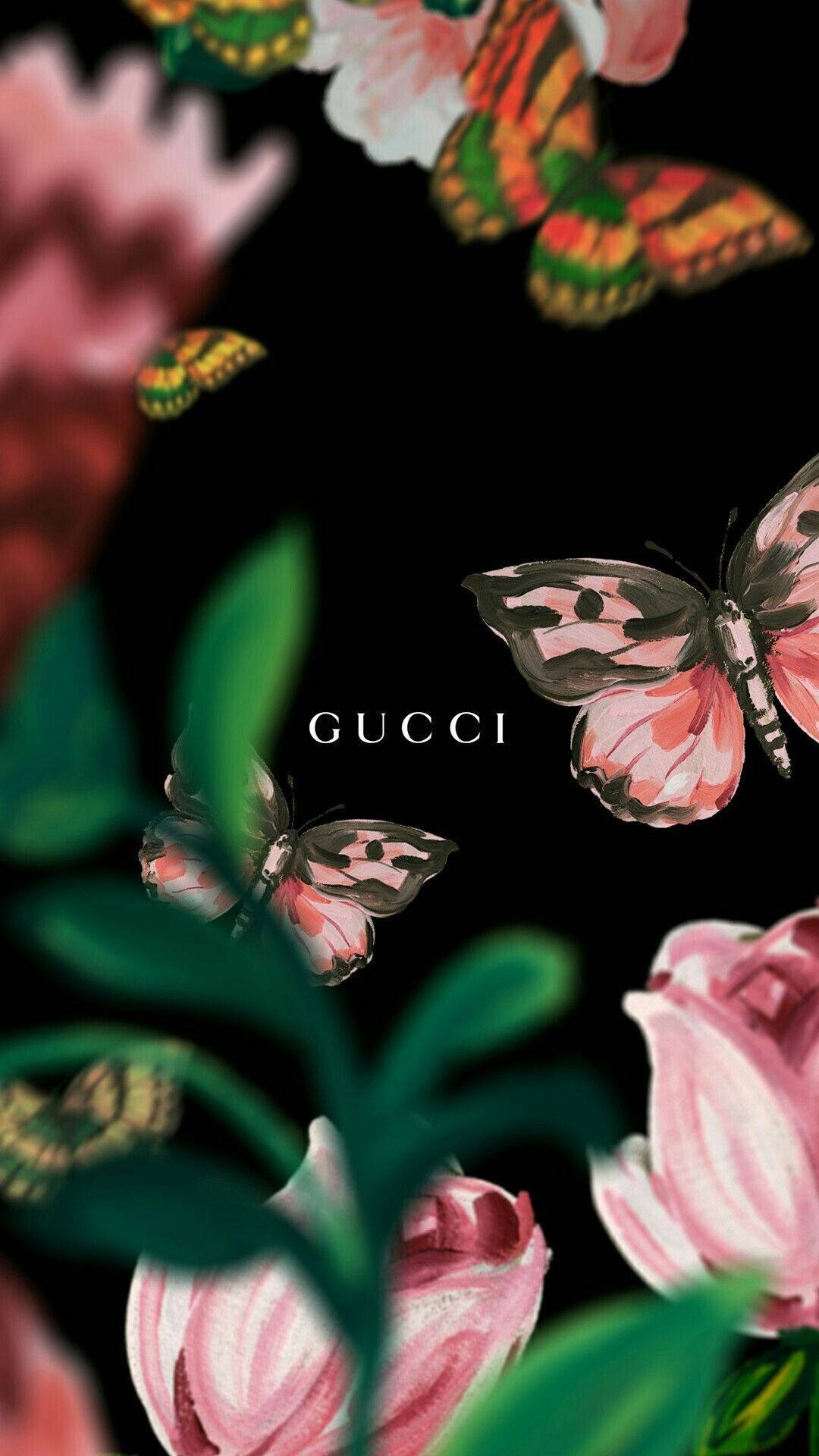 蝴蝶美學 Gucci 壁紙
