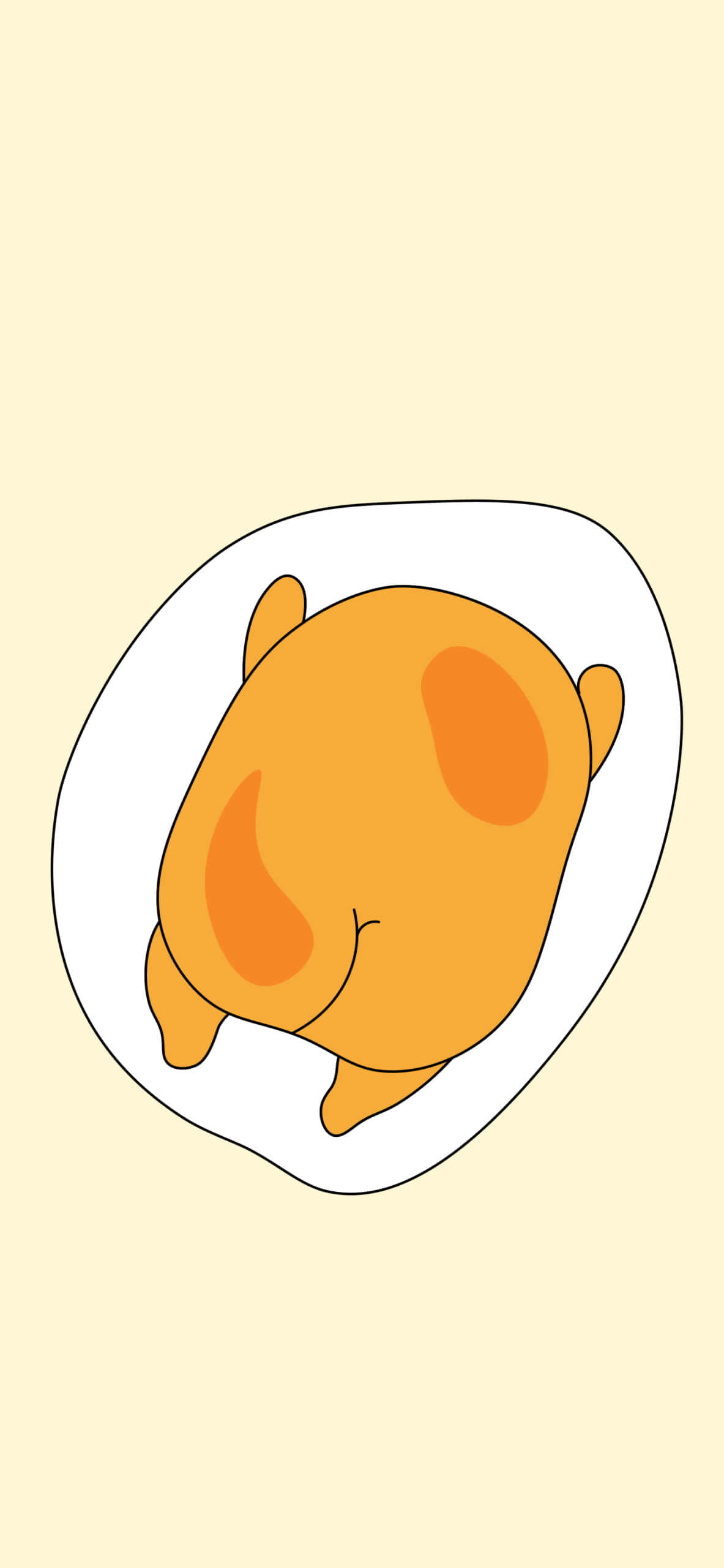 透過手機體驗 Gudetama 的玩樂世界 壁紙