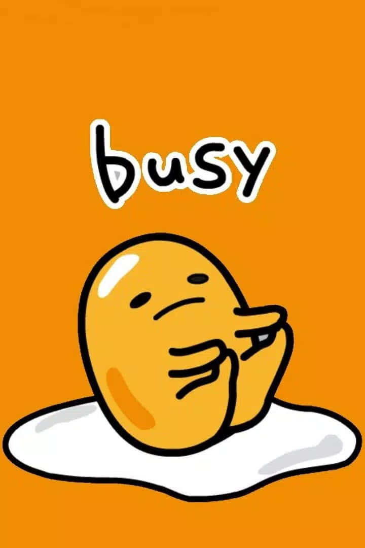「解鎖你的慵懶魂，Gudetama Phone 陪你耍廢！」 壁紙