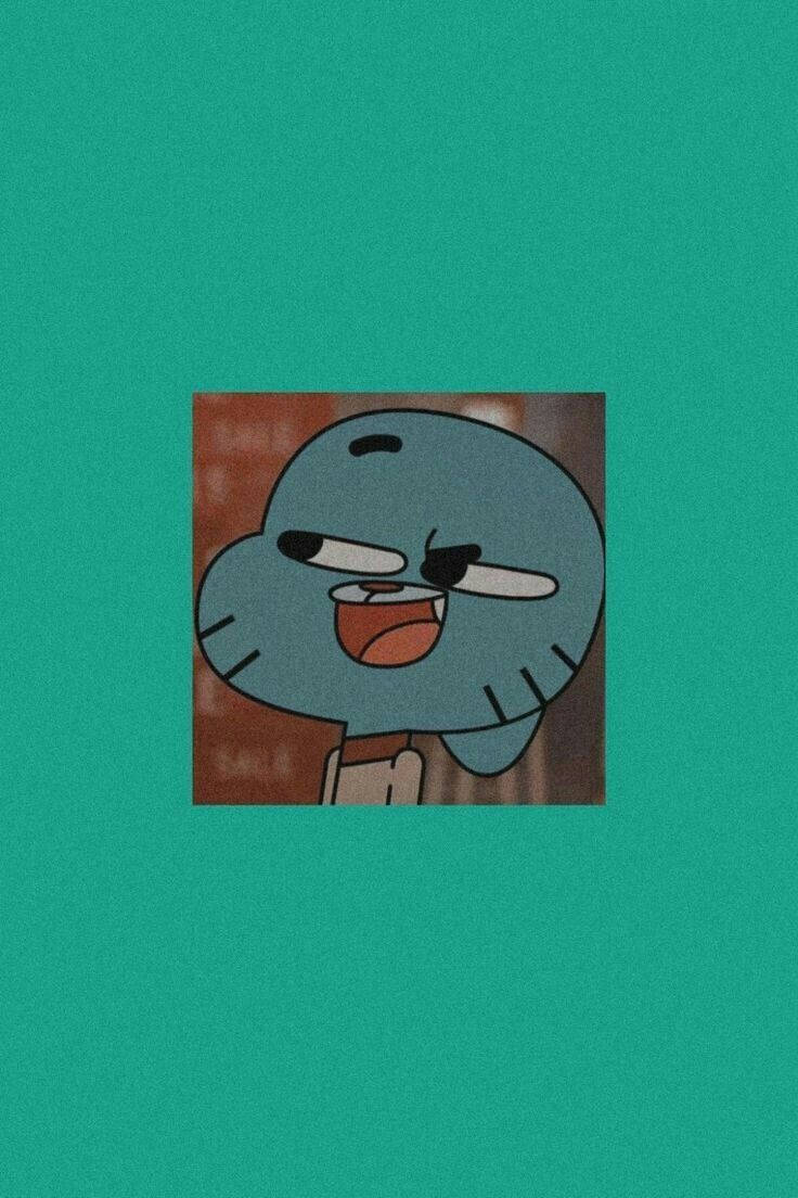 Gumball 極簡綠色美學 壁紙