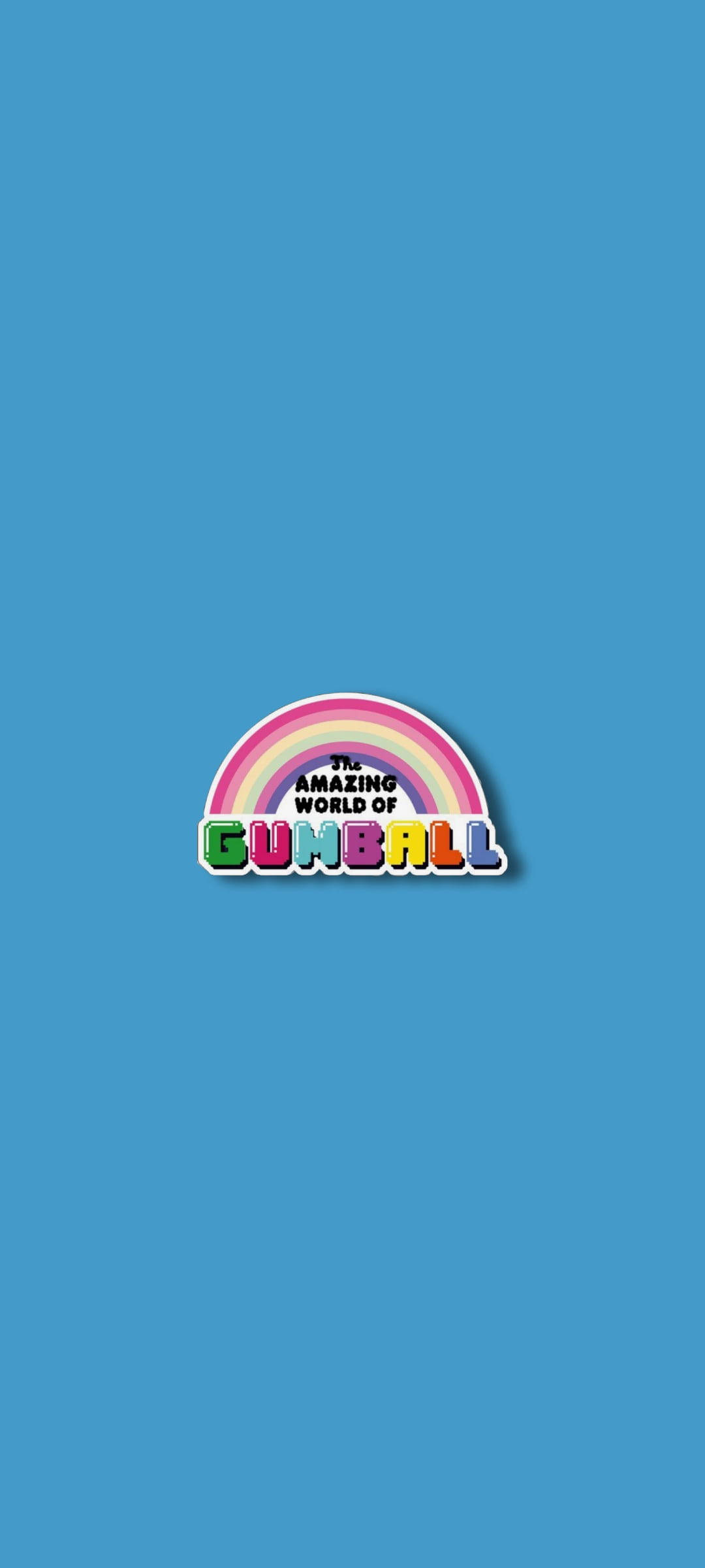 Gumball 簡約藍色美學 壁紙
