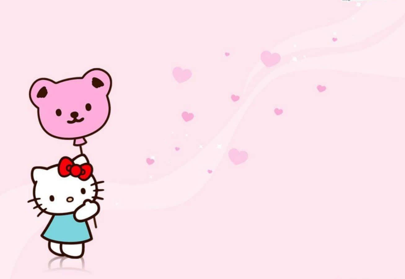 可愛Hello Kitty主題筆電 壁紙