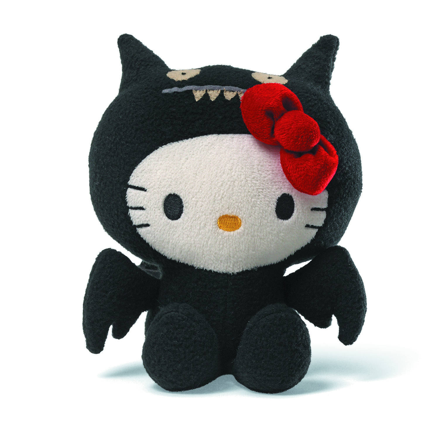 黑色吸血鬼Hello Kitty萬聖節 壁紙