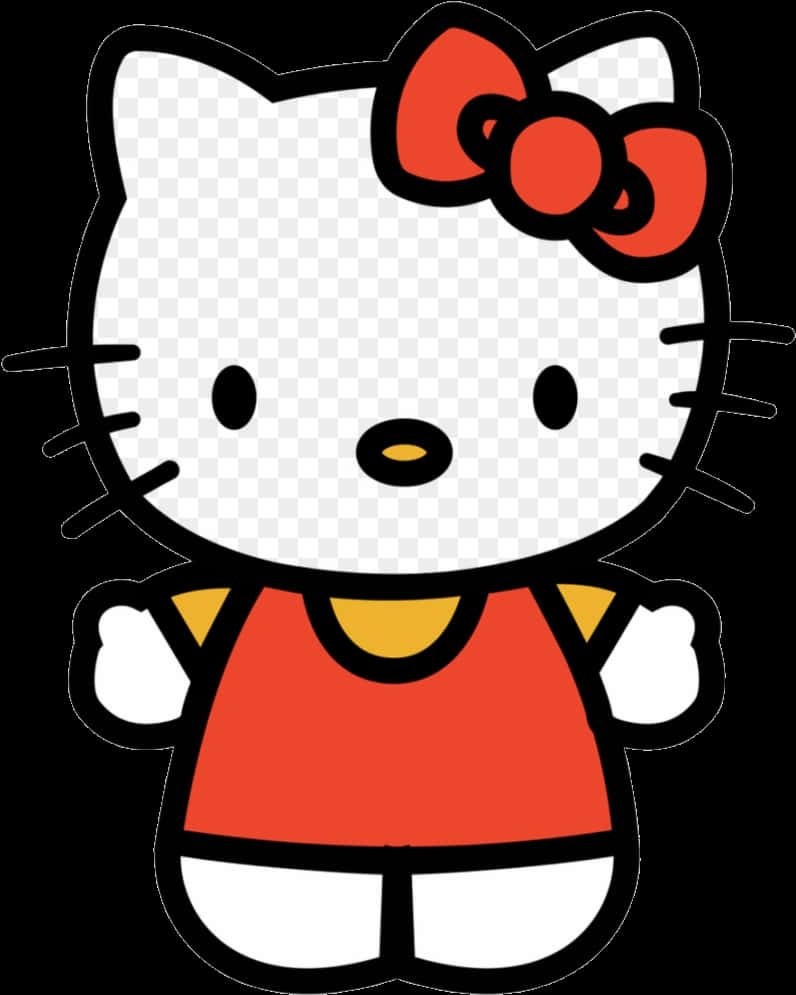 Hello Kitty 經典姿態 壁紙
