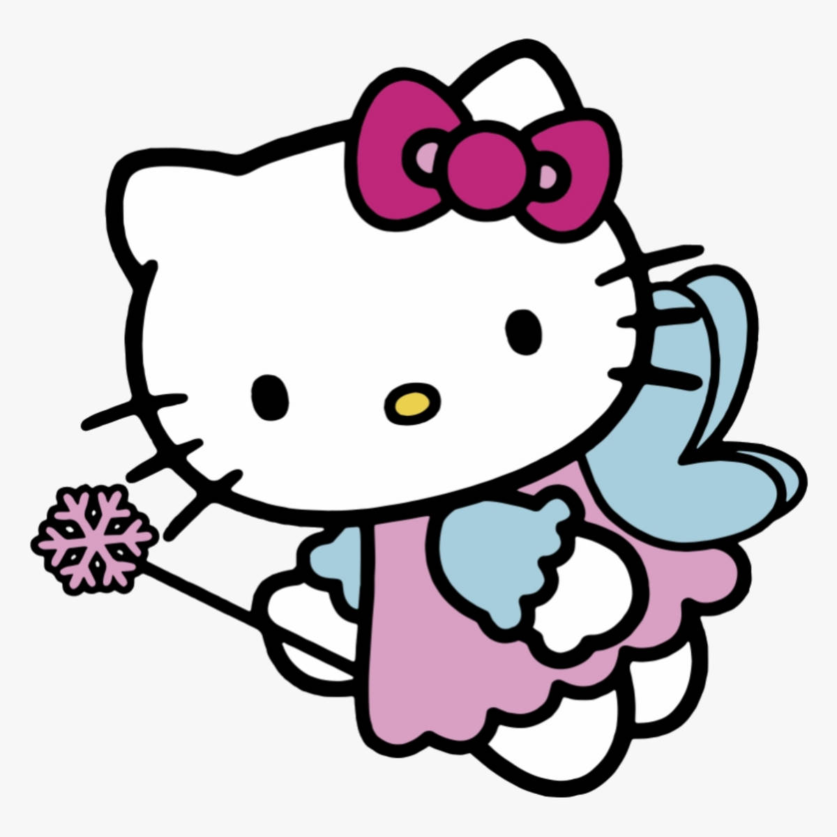 Hello Kitty 大頭魔法棒 壁紙