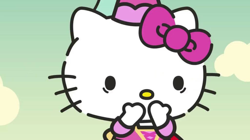 粉紅帽子Hello Kitty大頭貼 壁紙