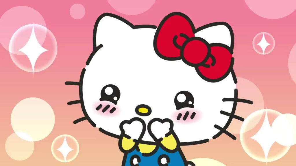 可爱卡通Hello Kitty头像 壁紙