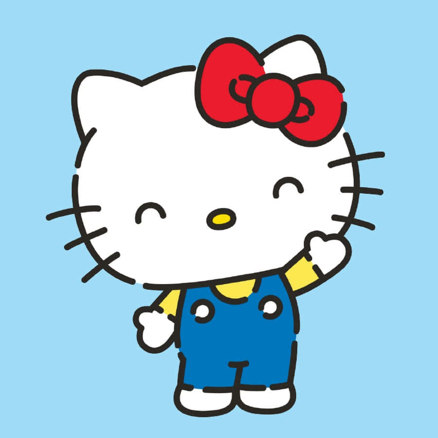 「與Hello Kitty一起散播歡樂」 壁紙