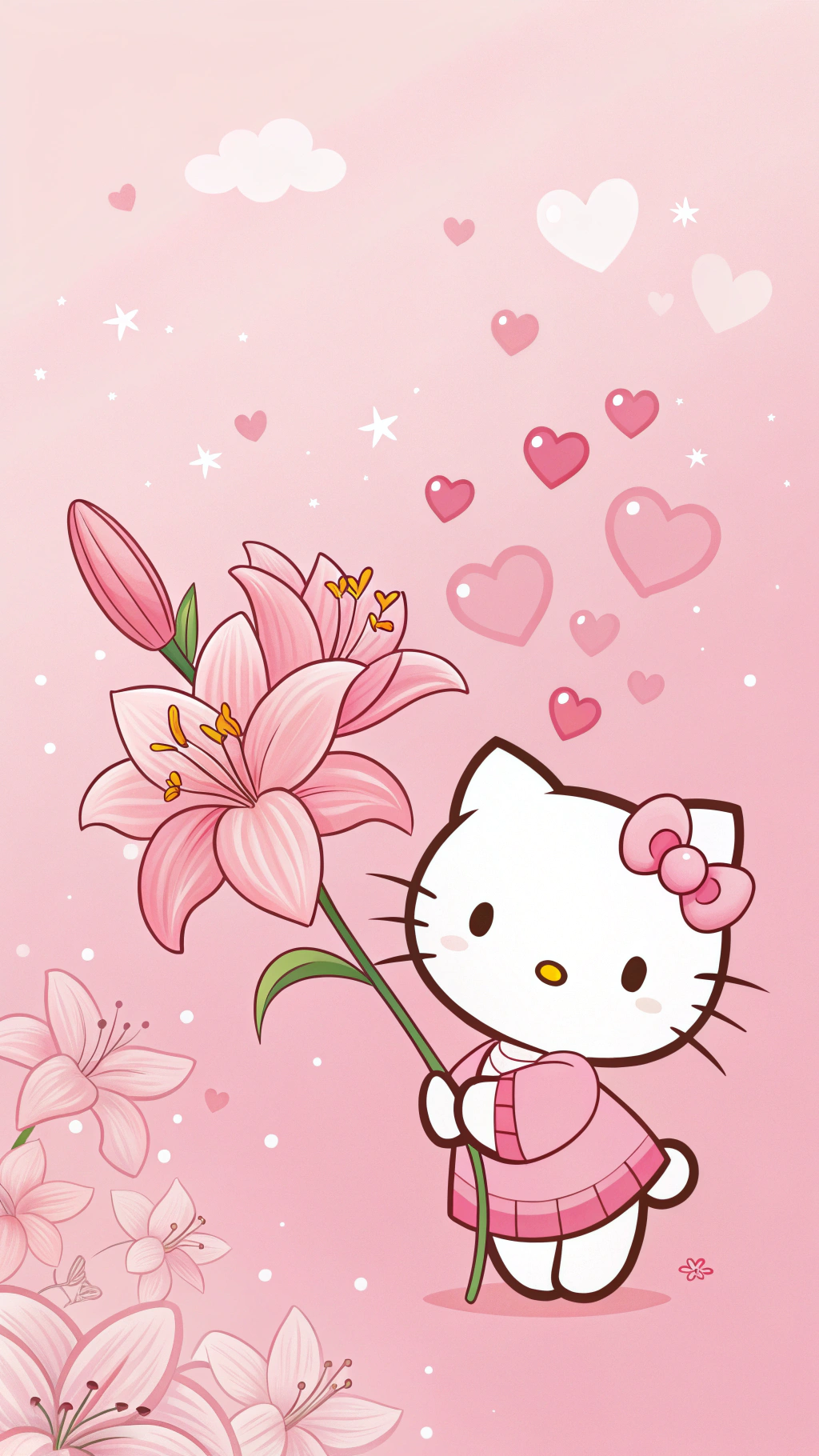 Hello Kitty的礼物会让你心融化 壁紙