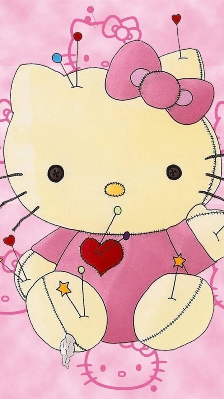 可愛女孩風Hello Kitty大頭貼 壁紙