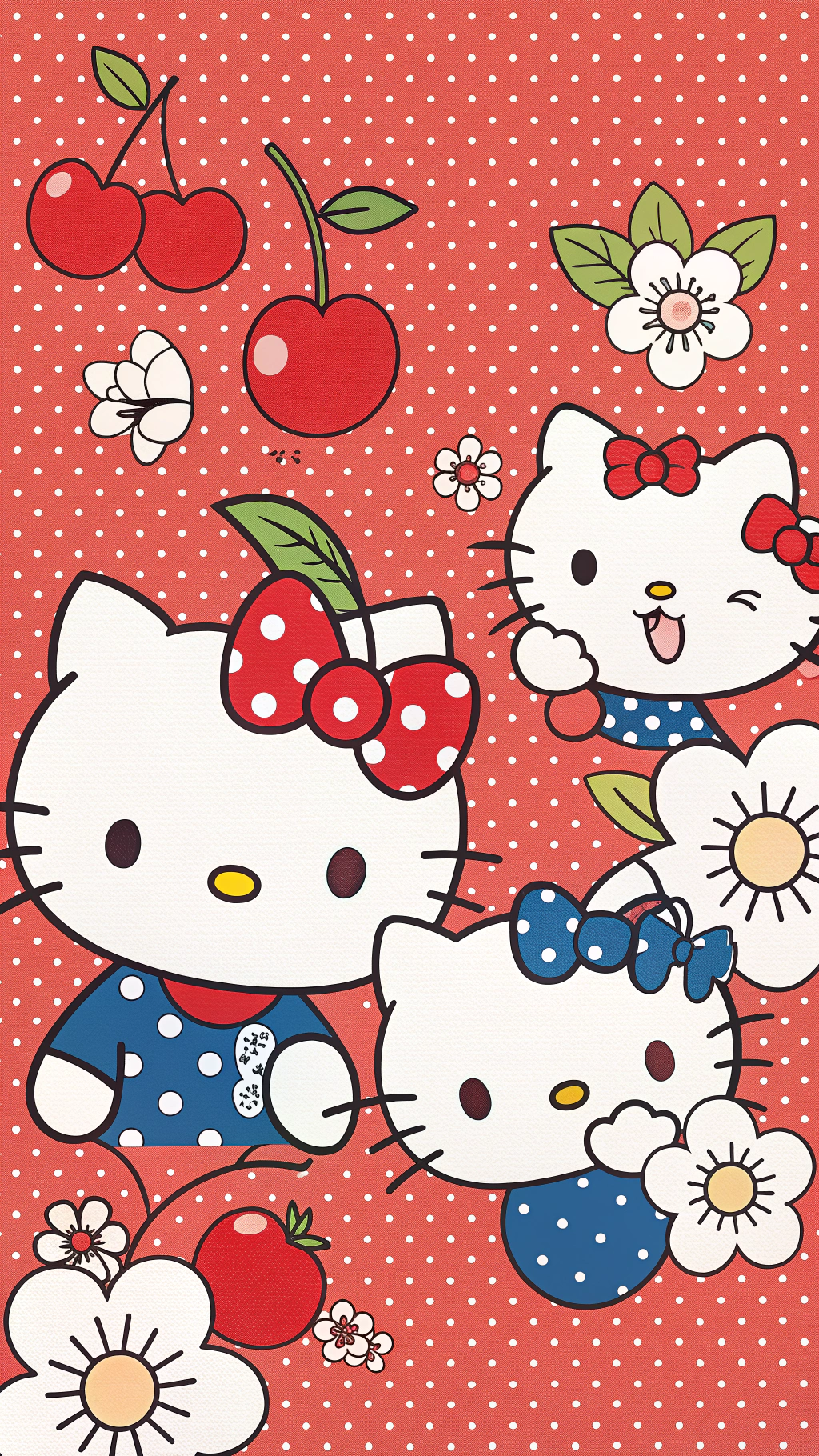 甜蜜的Hello Kitty樂趣 壁紙